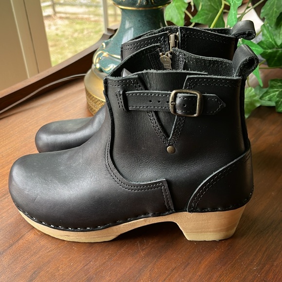 No. 6 Moto Clog Boots size 6 - Picture 2 of 6